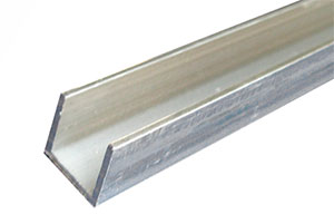 Швеллер алюминиевый 10х10х1,5 (фото)